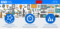 Desktop Screenshot of ead.sbpc.org.br